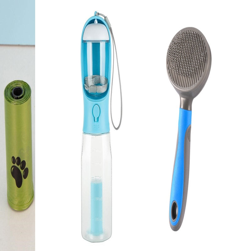 Portable PET Water Bottle Food Feeder