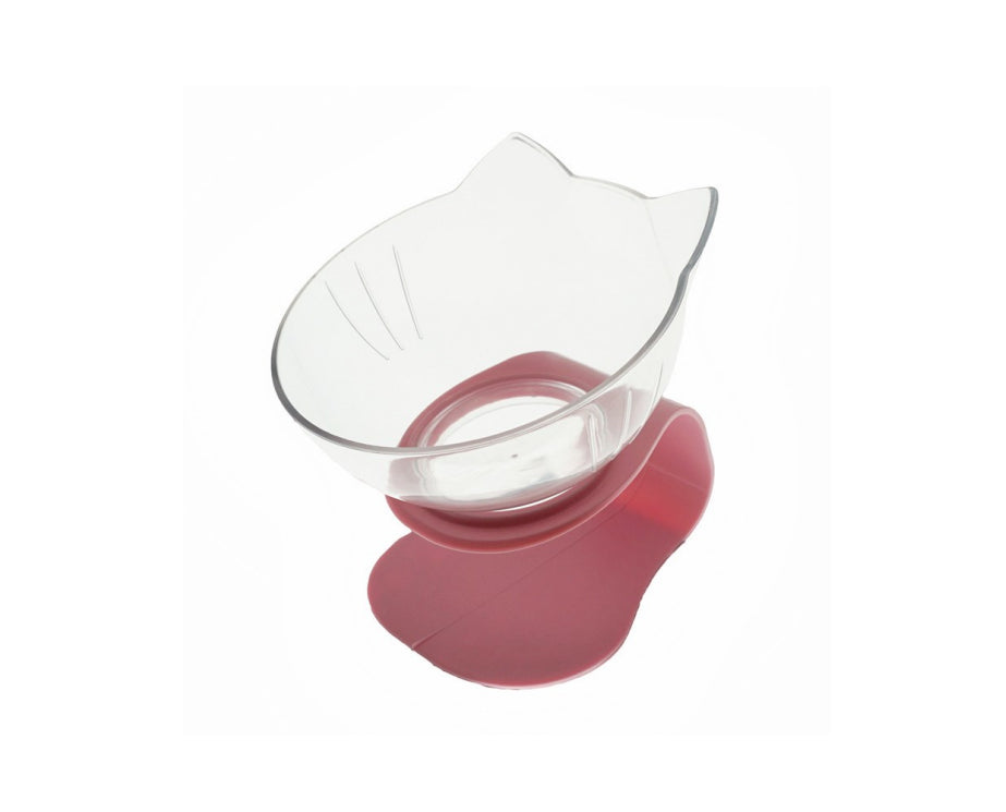 Cat Double Food Bowl Protects Cervical Vertebra