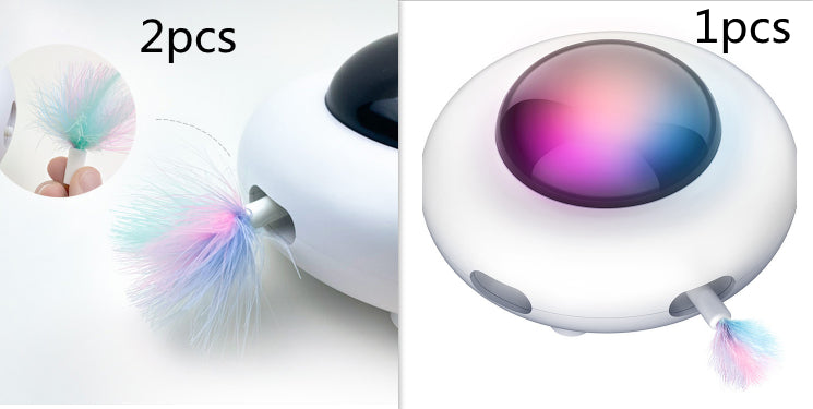 Pet Toy Gravity UFO Flying Saucer