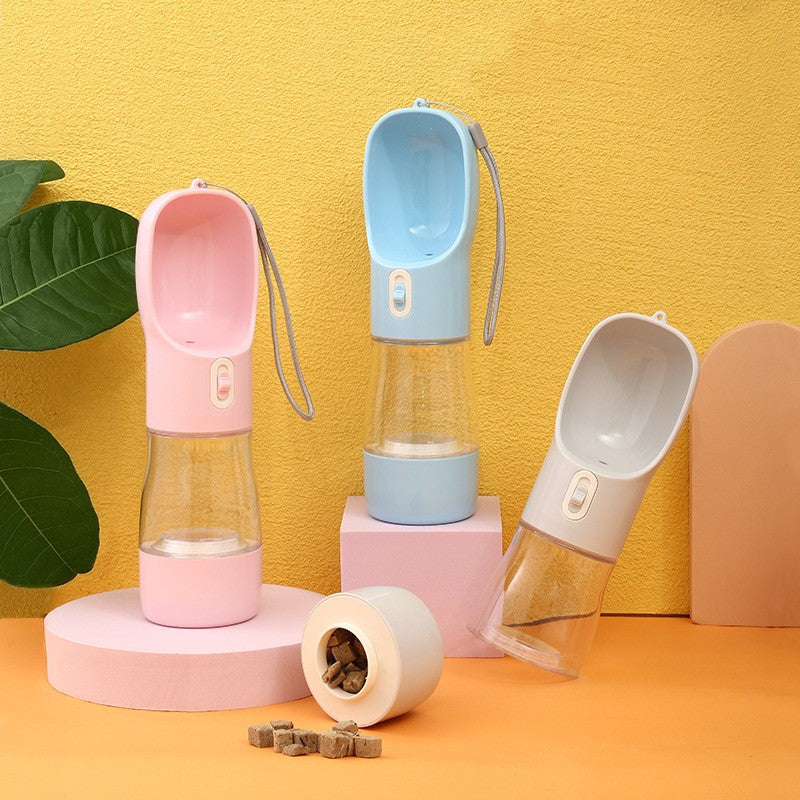 Pet Water Bottle and Feeder Bowl